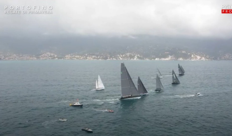 Regate di Portofino, si accende la sfida: la partenza della terza regata 